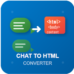 Chat to HTML Converter
